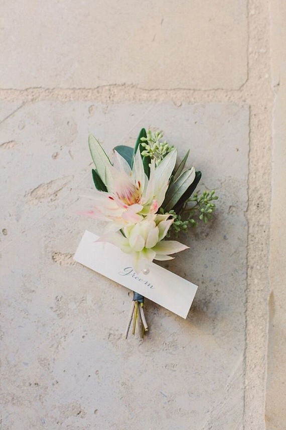 Wedding boutonniere Inspiration