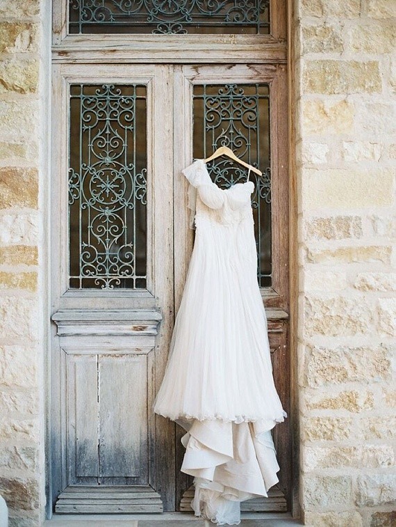 White wedding dress