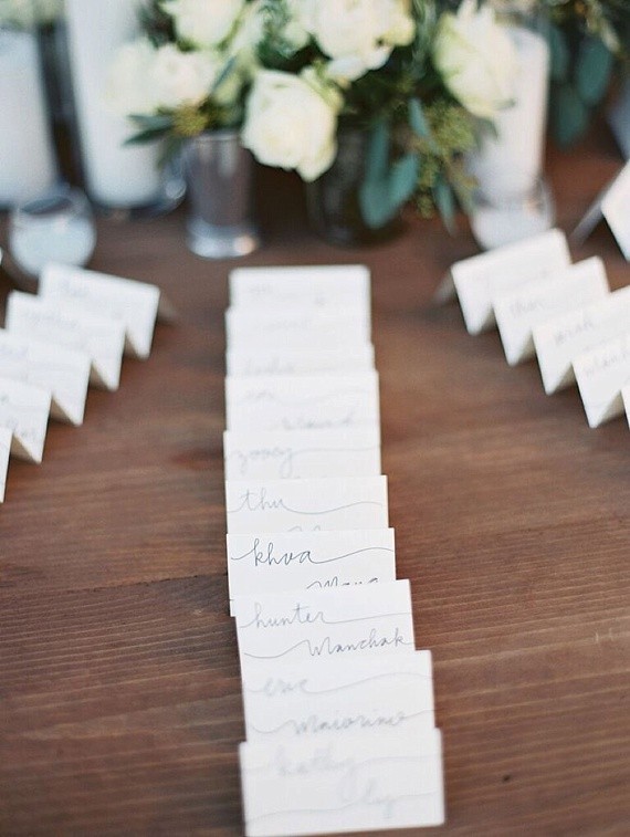 Escort cards Inspiration