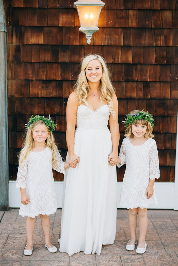 Flower girl portrait