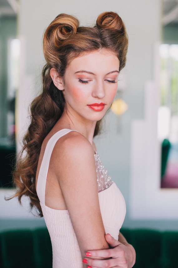 Bridesmaid hairstyle