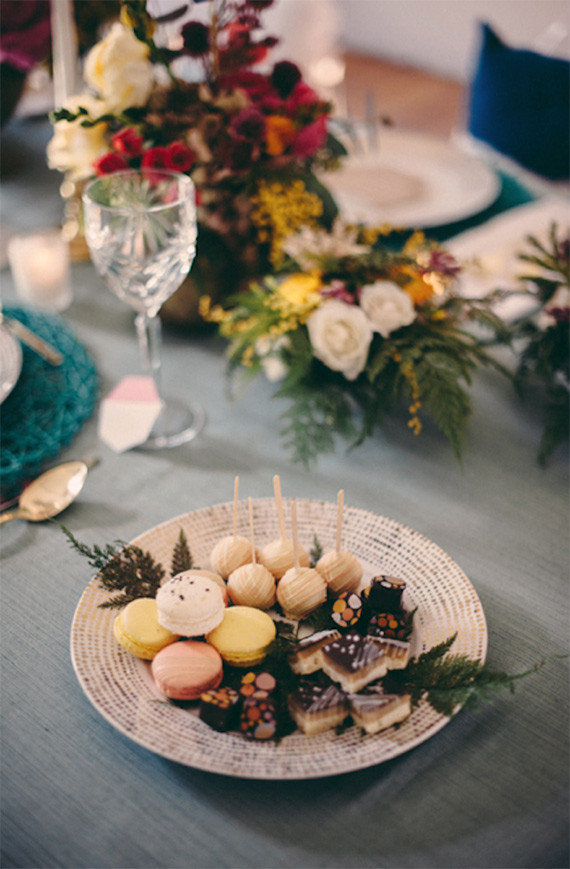 Macarons and desserts