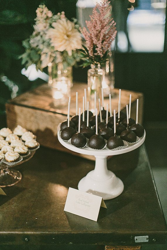 Chocolate cake pops