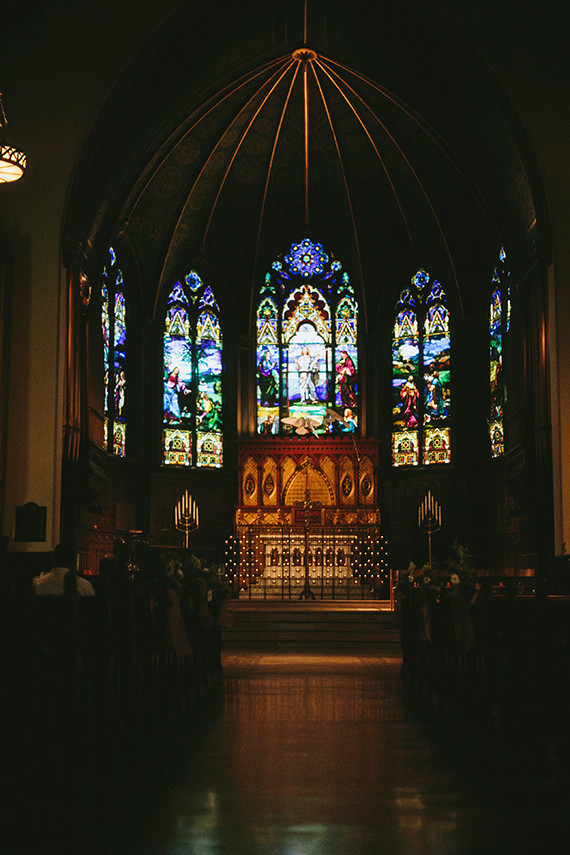Upstate New York wedding ceremony