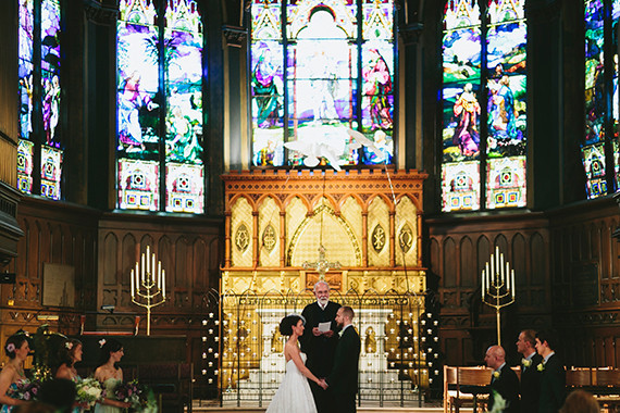 Upstate New York wedding ceremony