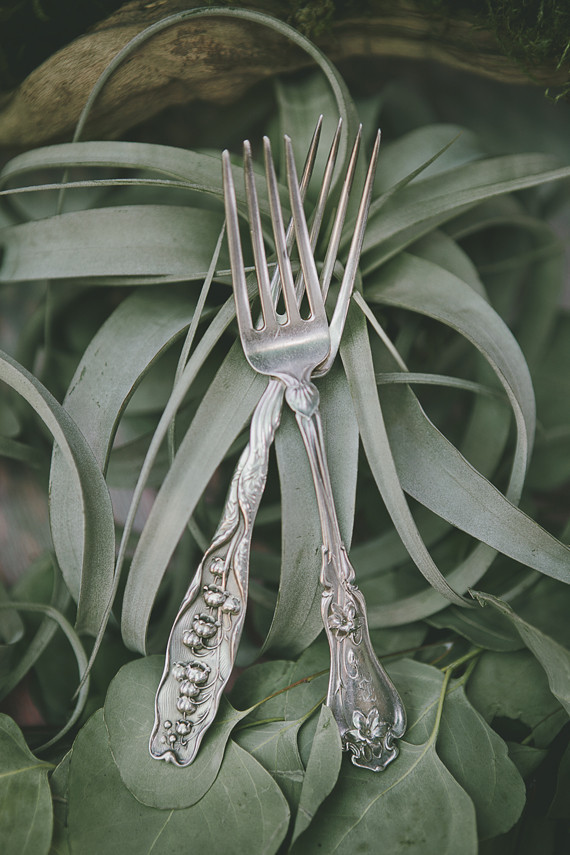 Silver flatware