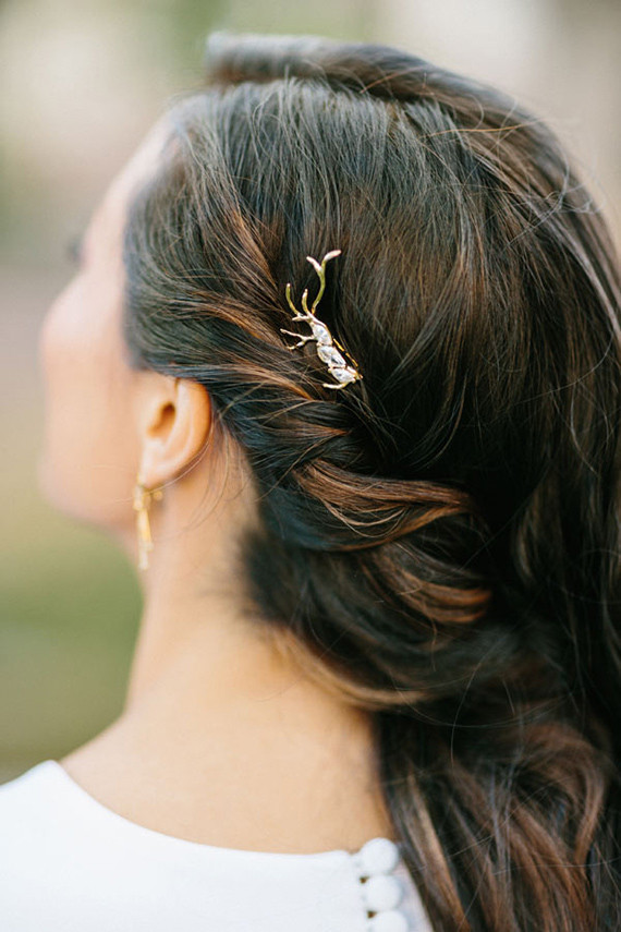 Wedding hairpiece