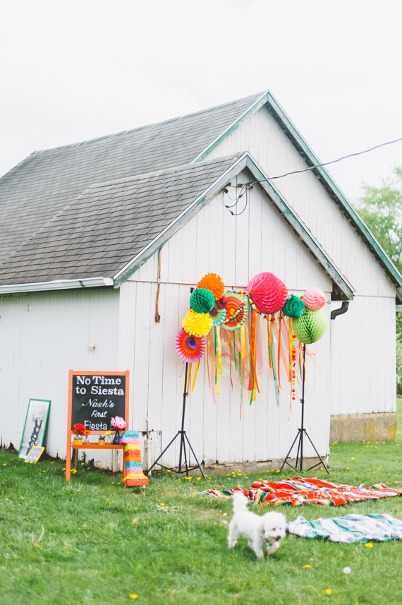 Colorful Photo Booth decor