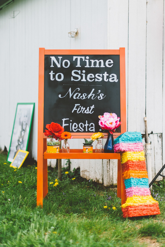 First birthday Fiesta party