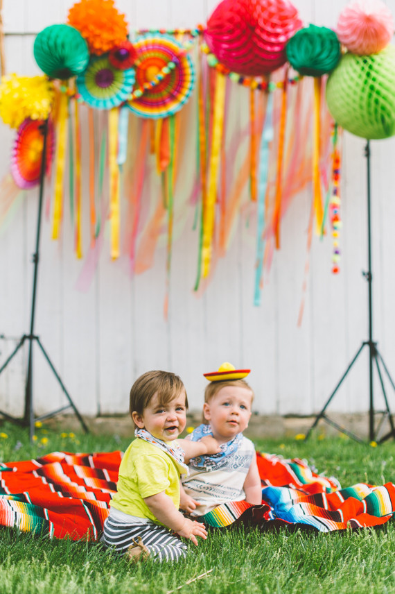First birthday Fiesta party