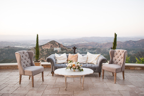 Malibu Rocky Oaks wedding lounge area
