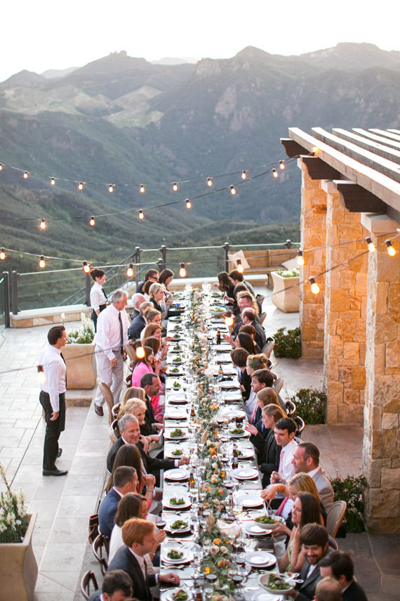 Malibu Rocky Oaks wedding reception