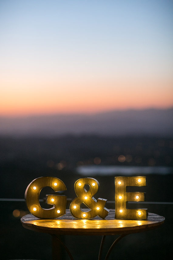 Wedding signage
