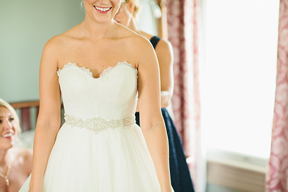 White wedding dress