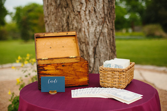 Wedding gift table