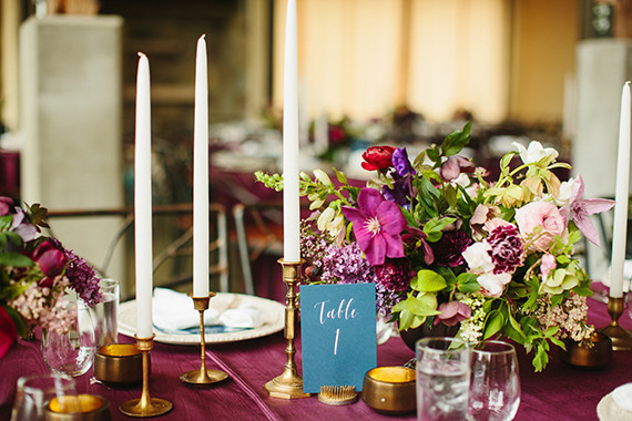 Wedding tablescape