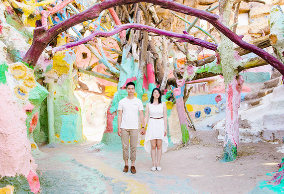 Salvation Mountain anniversary portrait