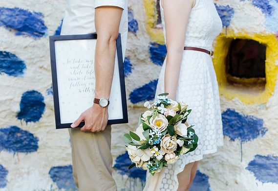 Salvation Mountain anniversary portrait