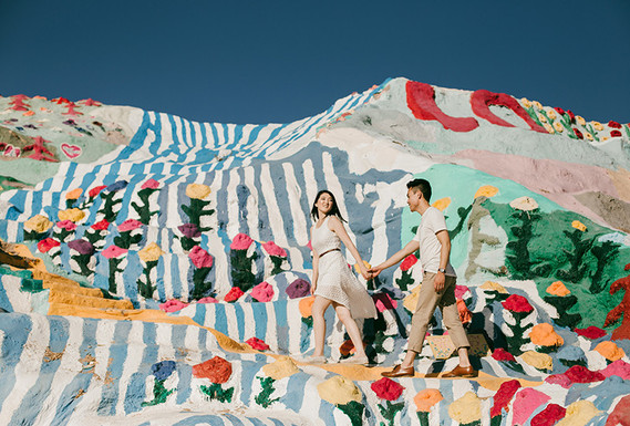 Salvation Mountain anniversary portrait Inspiration