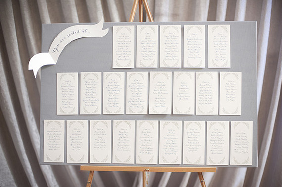Escort card display Inspiration