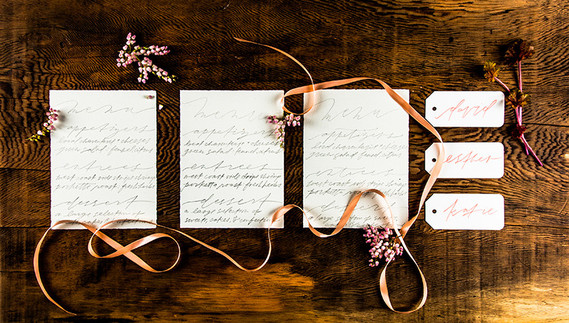 Spring wedding invitations