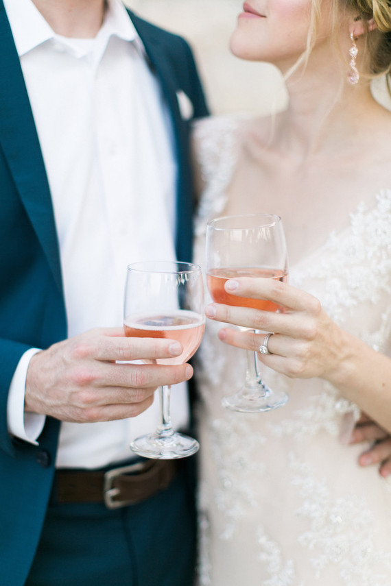 Rose wine