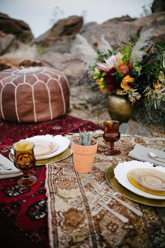 Bohemian desert decor
