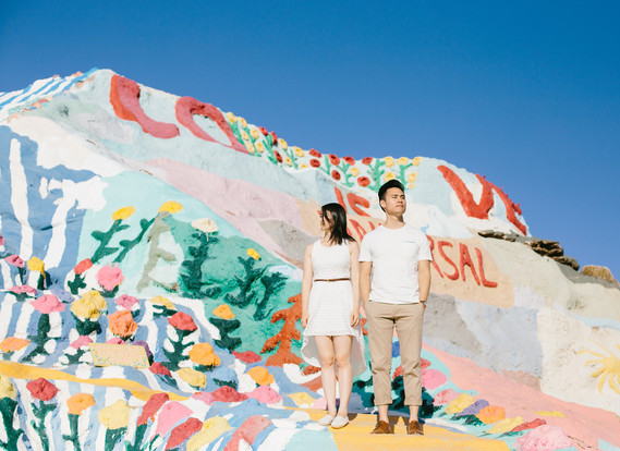 Salvation Mountain anniversary portrait