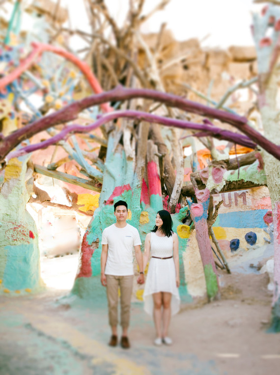 Salvation Mountain anniversary portrait