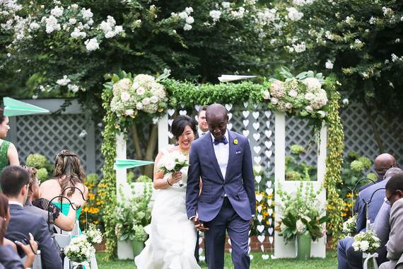 Garden wedding ceremony Inspiration