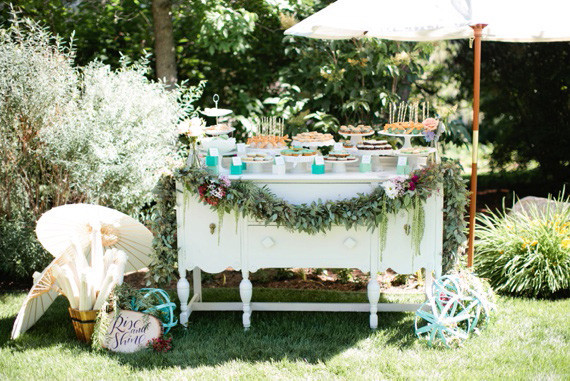 Breakfast bar for baby shower