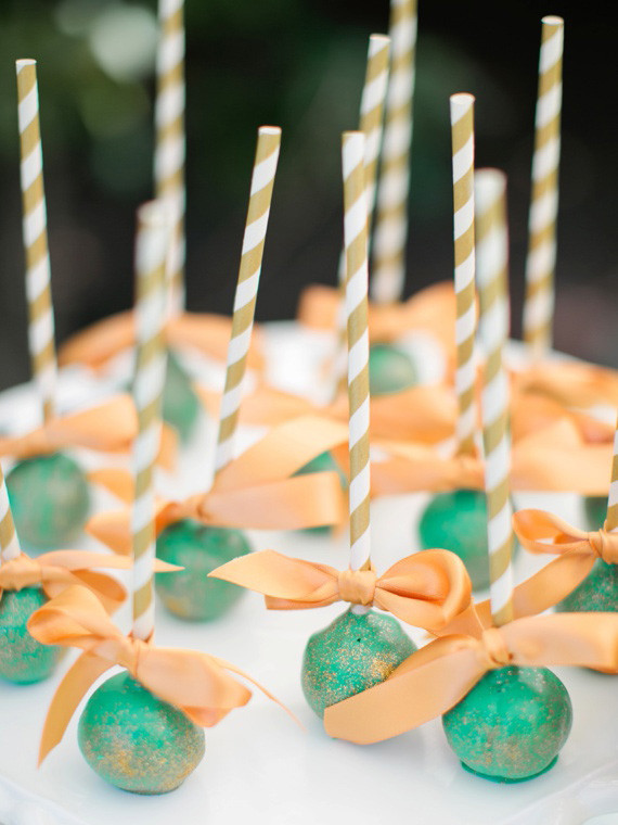 aqua cake pops Inspiration