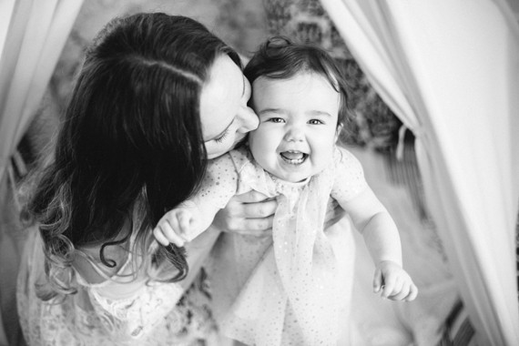 mother daughter maternity photos by Heather Kincaid