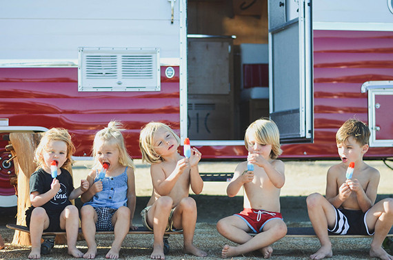 camping at The Holidays in San Clemente