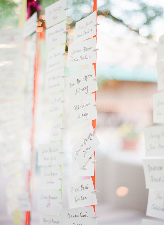 Escort cards Inspiration