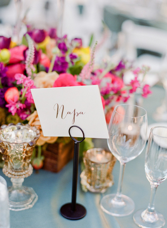 Table numbers Inspiration