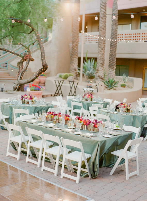 Arizona wedding tables cape