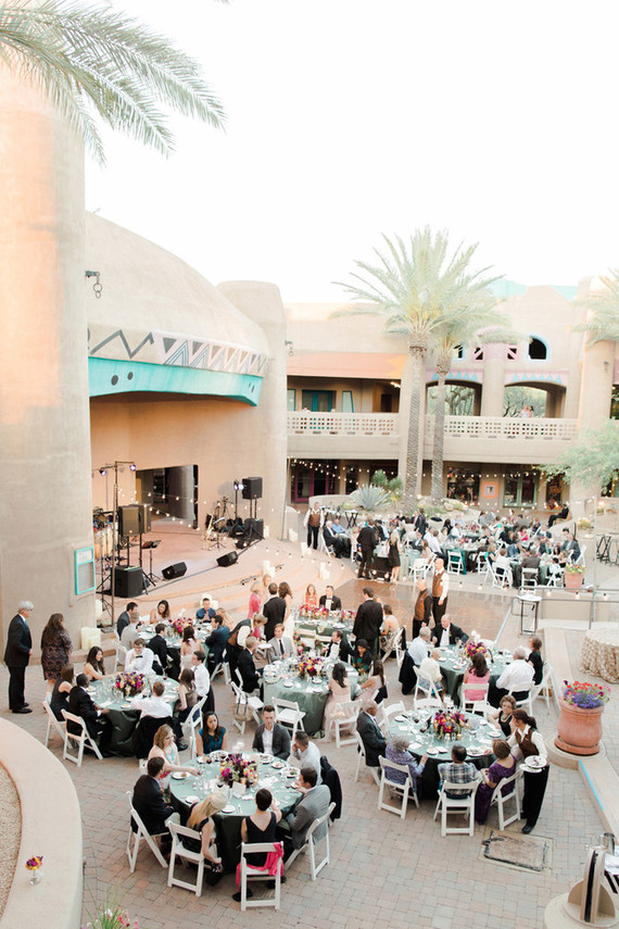 Arizona wedding reception