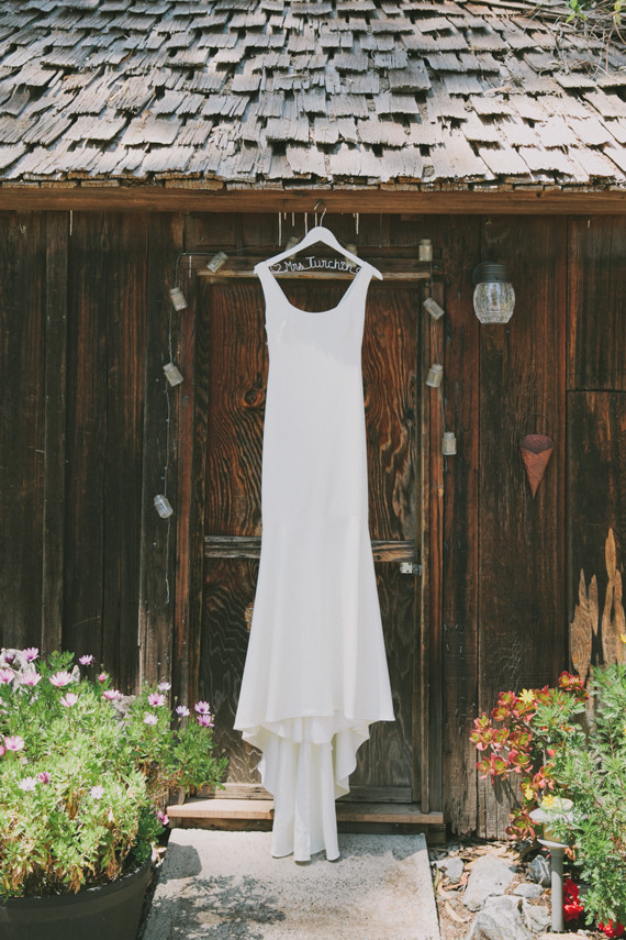 White wedding dress