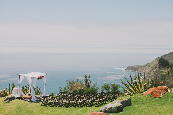 Big Sur wedding ceremony
