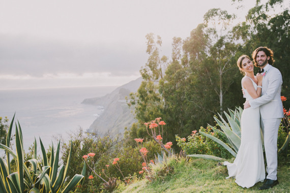 Big Sur wedding portrait