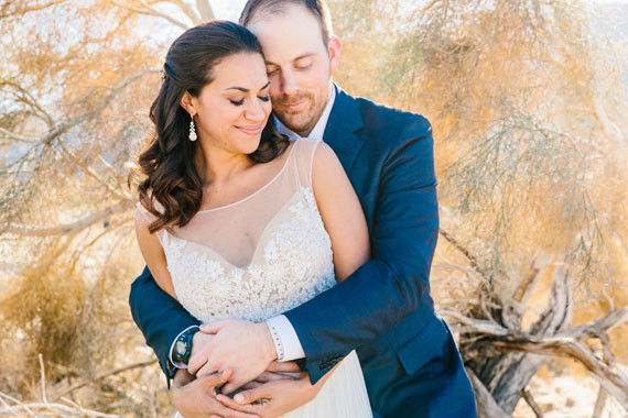 Palm Springs wedding portrait