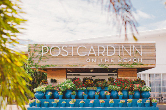 Beach wedding venue