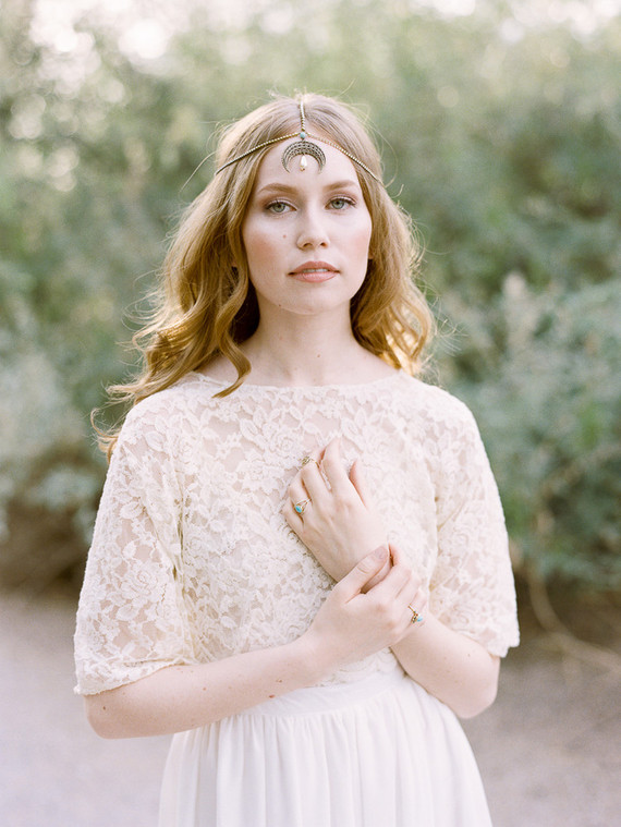 Handmade bridal accessories