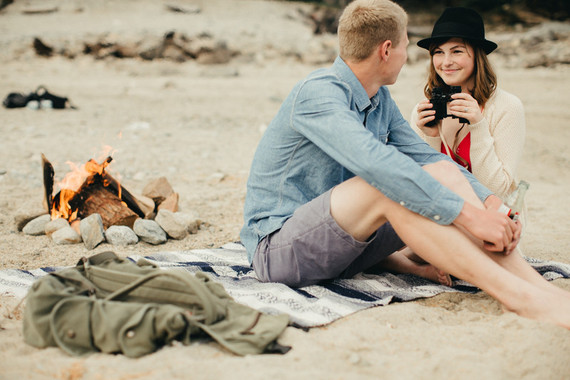Vancouver lake engagement inspiration