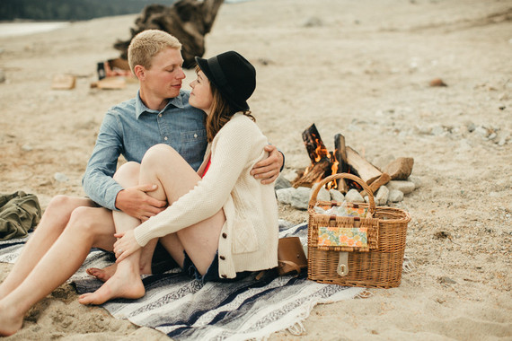 Vancouver lake engagement inspiration
