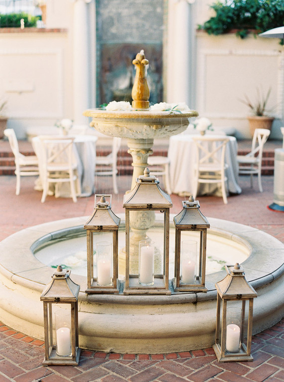Romantic, Italian inspired wedding decor