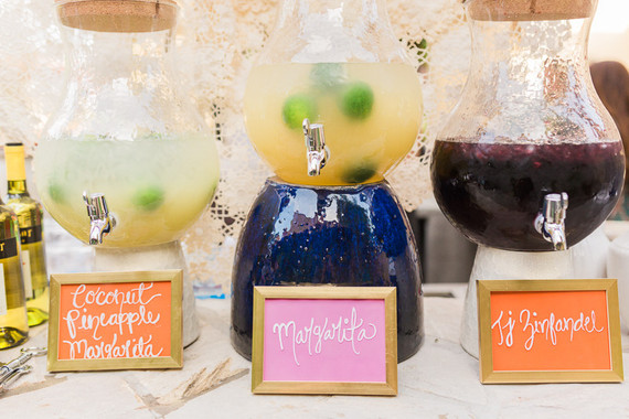 Wedding cocktails