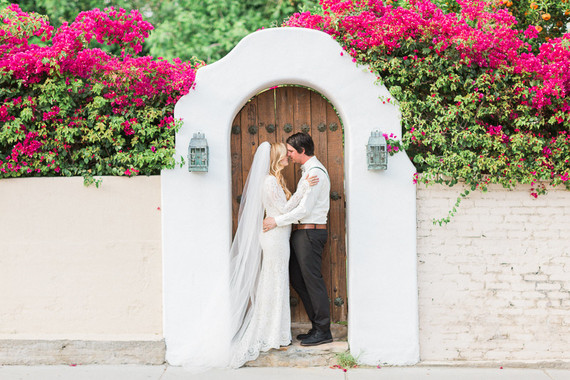 Palm Springs wedding portrait
