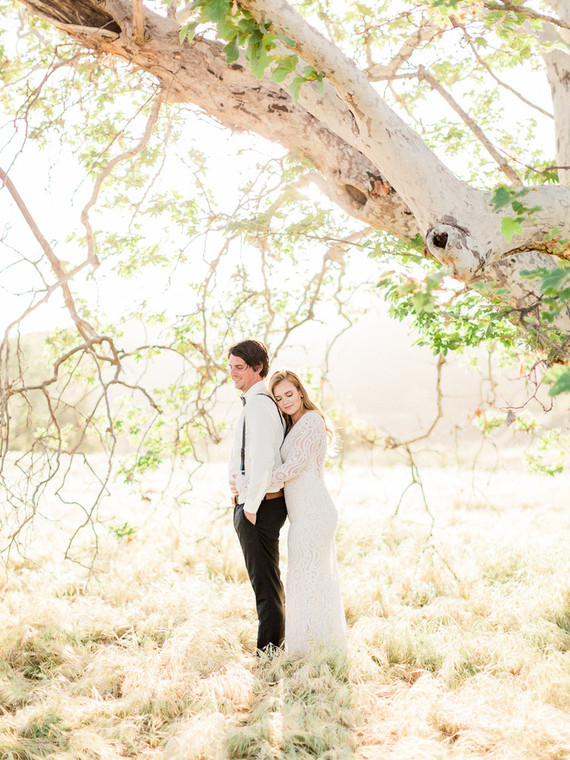 Palm Springs wedding portrait